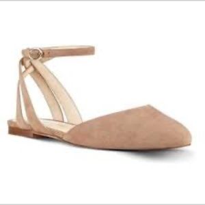 Nine West ankle strap flats-size7